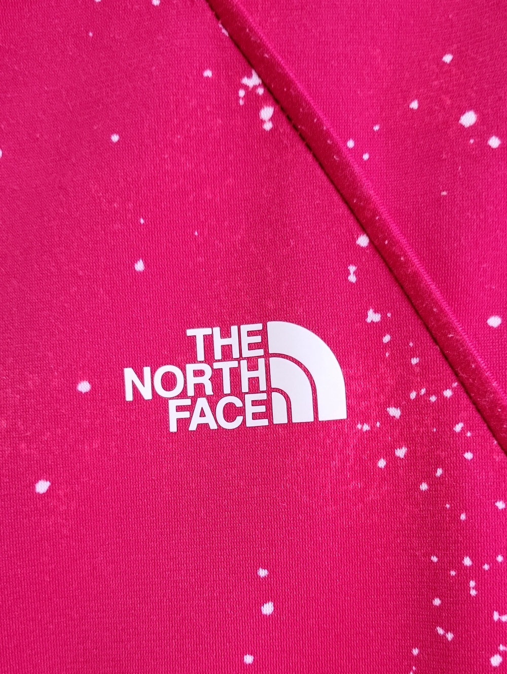 VGUC- The North Face ‘Splatter’ Zip Up Mid-Weight Jacket - Picture 4 of 7